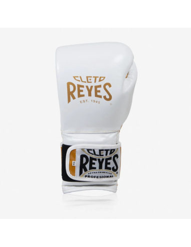 Cleto Reyes Boxhandschuhe Sparring CE6 Weiss/Gold