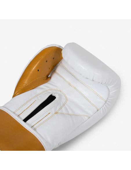 Cleto Reyes Boxhandschuhe Sparring CE6 Weiss/Gold