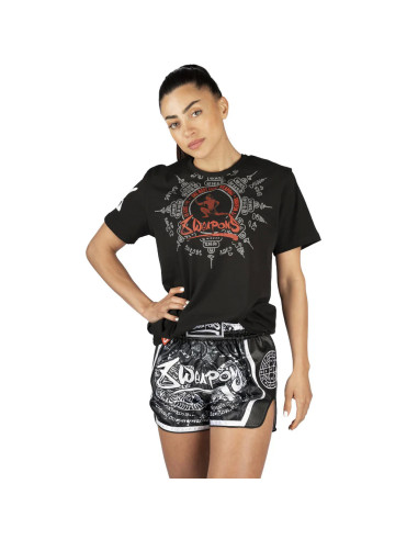 T-shirt 8 WEAPONS Eight Ways Yant Noir – Style Muay Thai