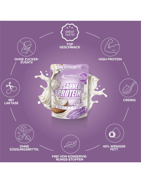 Ironmaxx Cream Protein 500g