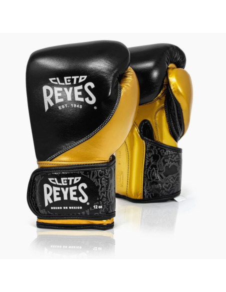 Cleto Reyes Hochpräzisionstraining Boxhandschuhe CE7 Schwarz-Gold