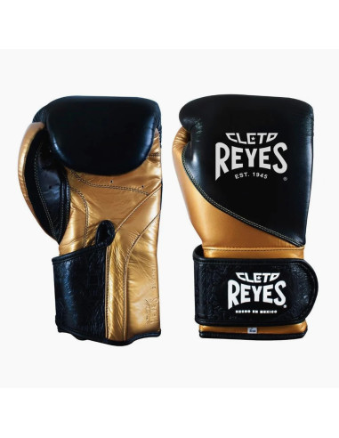 Cleto Reyes Hochpräzisionstraining Boxhandschuhe CE7 Schwarz-Gold