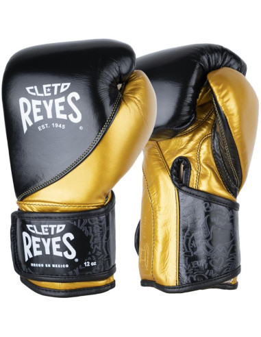 Cleto Reyes Hochpräzisionstraining Boxhandschuhe CE7 Schwarz-Gold