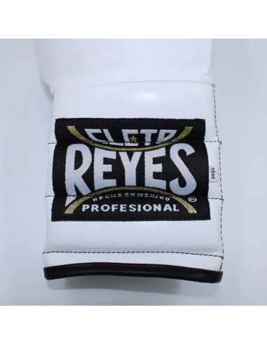 Gants de boxe Cleto Reyes CE4 blancs à lacets