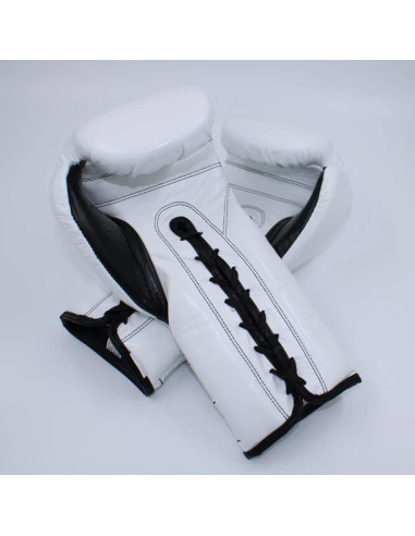 Gants de boxe Cleto Reyes CE4 blancs à lacets