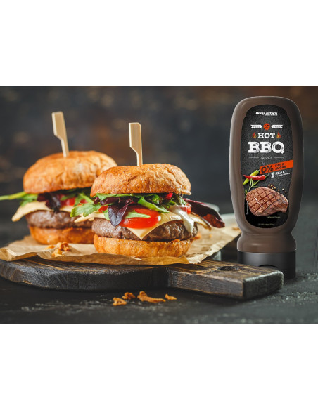 Body Attack Hot BBQ Sauce 320ml