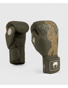 Venum Serpenti Boxhandschuhe Khaki/Bronze