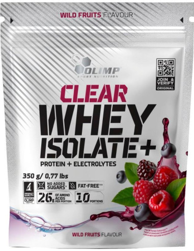 Olimp Clear Whey Isolate Protéine plus Électrolytes