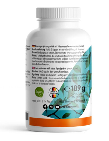 ProFuel Silizium Caps 240Stk