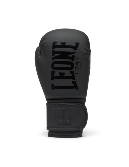 Guantoni da boxe Leone Tone X neri per principianti
