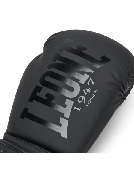 Guantoni da boxe Leone Tone X neri per principianti