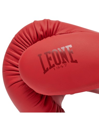 Guantoni da boxe Leone Tone X rosso per principianti