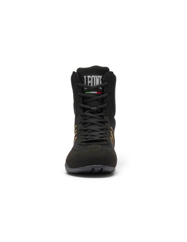 Hermes boxing boots in black/gold - Leone buy in a specialist shop