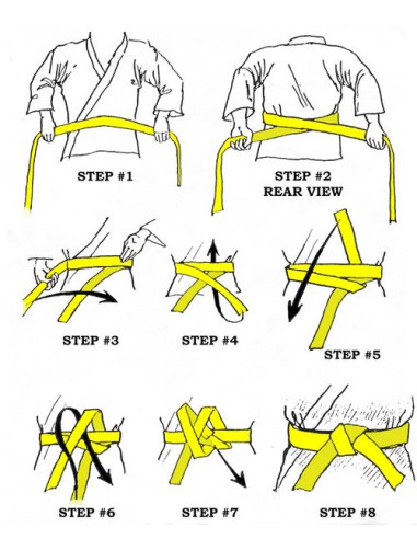 Leone Karate Gürtel - Kyū in verschiedenen Farben