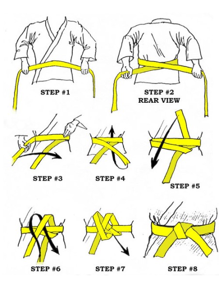 Leone Karate Gürtel - Kyū in verschiedenen Farben