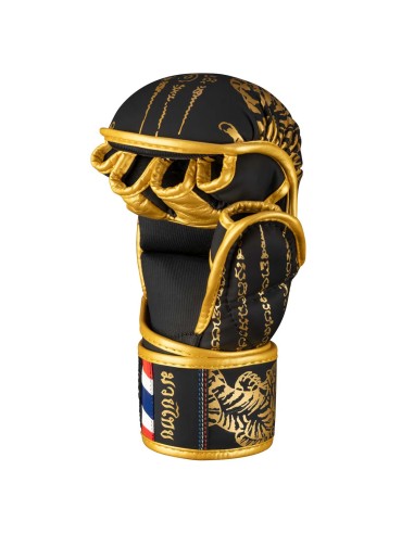 Gants de MMA Phantom Sparring Noir Or Style Muay Thai