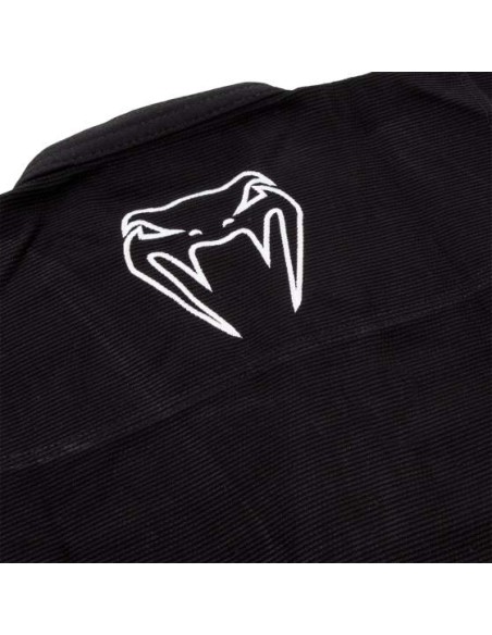 Venum Contender Kids BJJ Gi in black with white belt