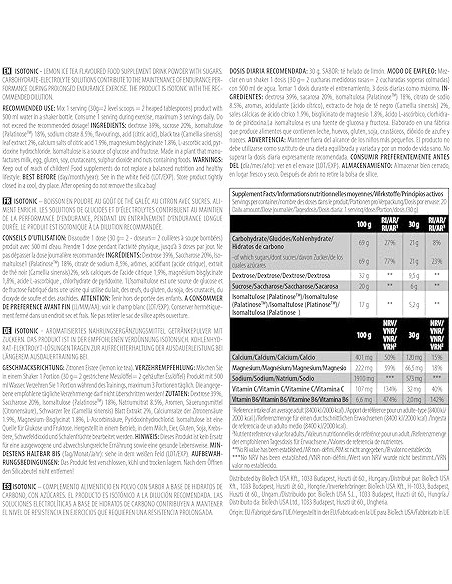 Iso Tonic - Isotonisches Getränk - BioTech USA online kaufen