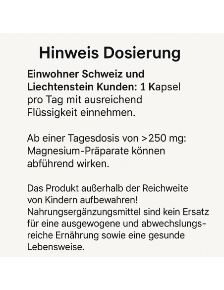 Acheter des gélules de magnésium - Weider Nutrition dans la boutique en ligne suisse