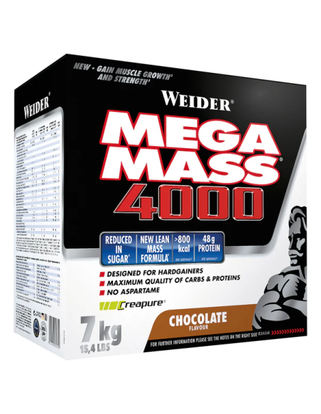WEIDER® Mega Mass 4000: Buy your shake for muscle building