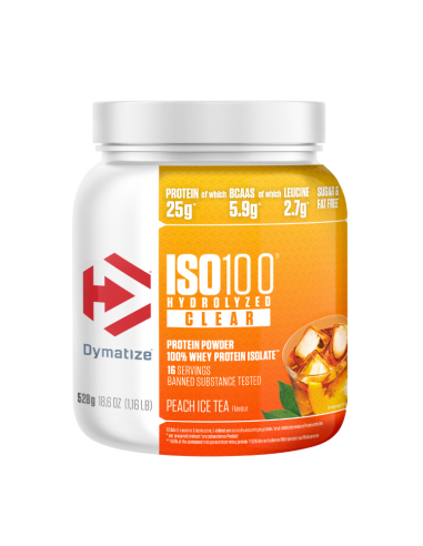 Dymatize ISO100 Hydrolyzed Clear per muscoli forti