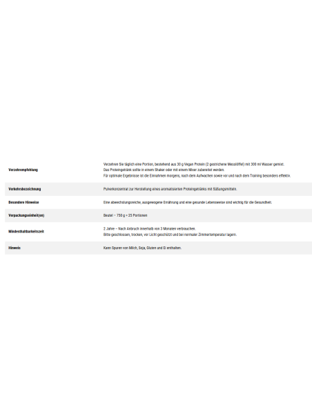 Acheter de l'isolat de protéine végétalienne - Peak dans la boutique en ligne suisse