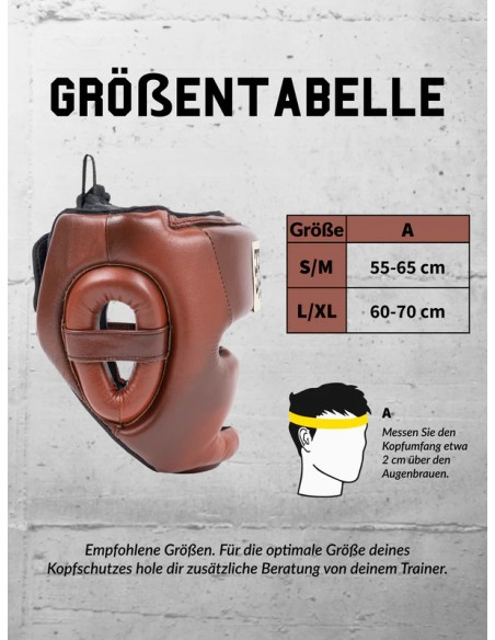 BENLEE Premium Leder-Kopfschutz: Optimaler Schutz mit Wangenschützer