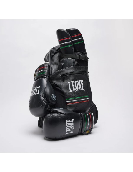 Flag backpack AC954 by Leone with mesh and front pocket