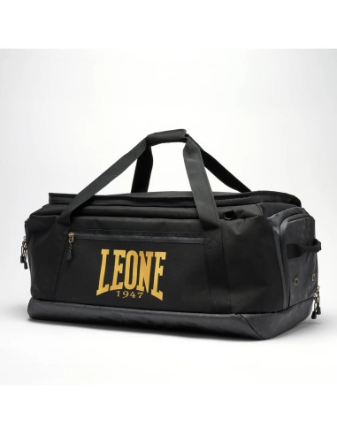 Stylish Leone DNA XXL bag in black with zip