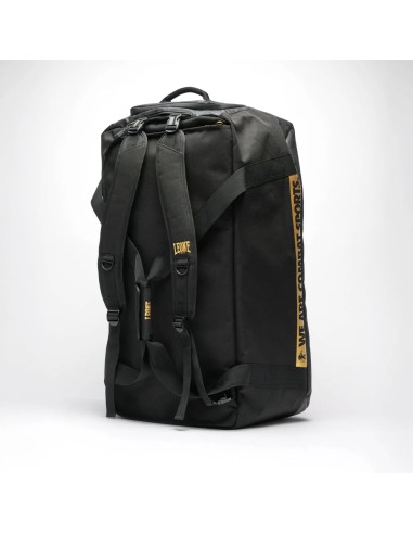 Stylish Leone DNA XXL bag in black with zip