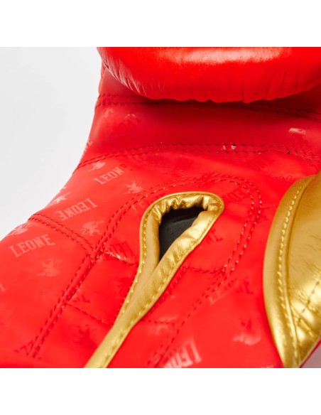 Achetez des gants de boxe Leone DNA rouges dans la boutique en ligne suisse