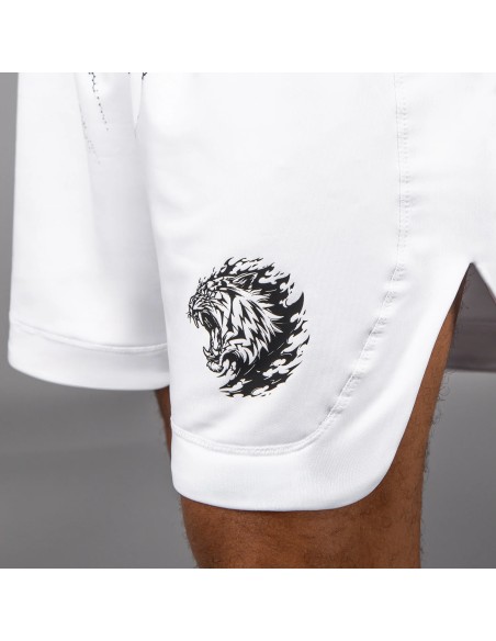 Entdecke die Venum Mike Tyson Tiger Boxhose Weiss