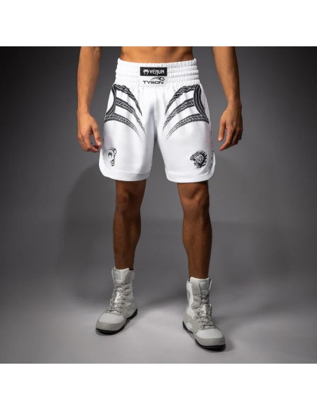 Venum Mike Tyson Tiger Boxhose Weiss