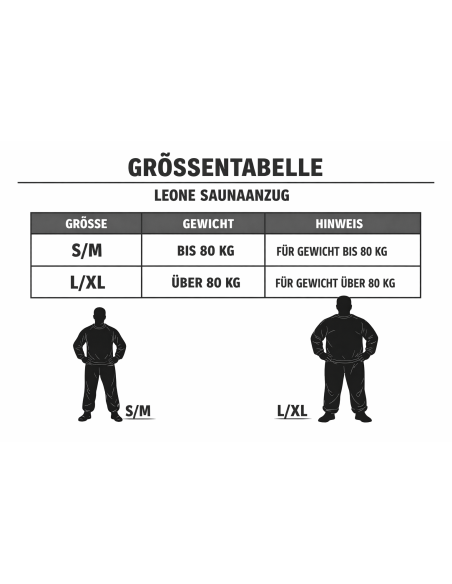 Acheter une combinaison de sauna - combinaison de sudation - Leone1947 dans la boutique en ligne suisse