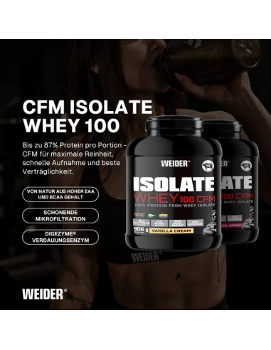 Weider Nutrition Isolate - CFM Whey Isolate 908g compra online
