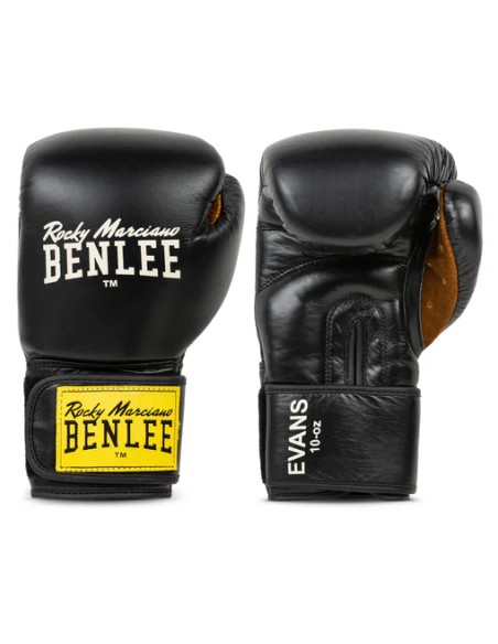 Gants de boxe en cuir BENLEE Evans : look vintage & qualité supérieure