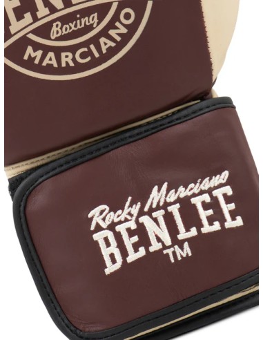 Benlee Wakefield - braune Leder Boxhandschuhe im Vintage Style kaufen