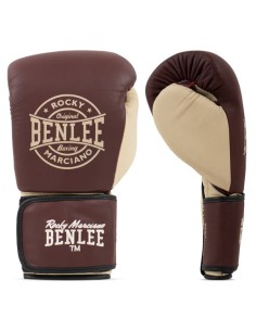 Benlee Wakefield - acheter des gants de boxe en cuir marron au style vintage
