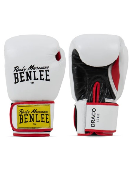 Benlee Boxhandschuhe Draco Leder Weiss
