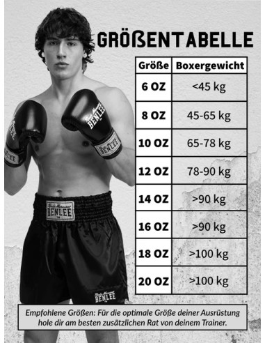 Get the Benlee Fighter leather boxing gloves for maximum power!