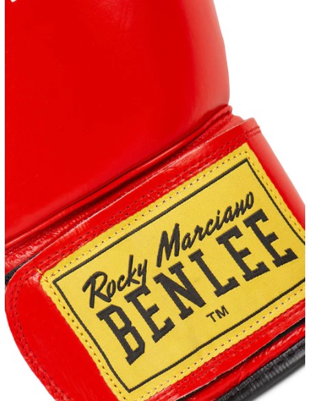 Benlee Boxhandschuhe Fighter Leder Rot