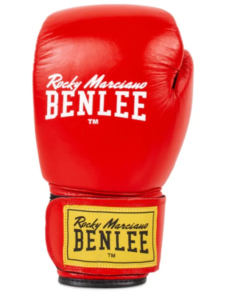 Benlee Boxhandschuhe Fighter Leder Rot