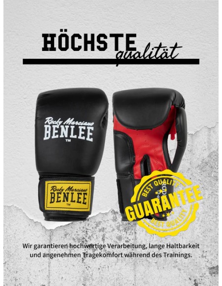 Gants de boxe Benlee Rodney : choix parfait pour les débutants en arts martiaux
