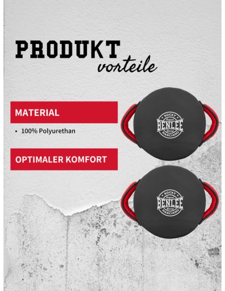 Potenza punching pad from Benlee: Strong grip & protection during training