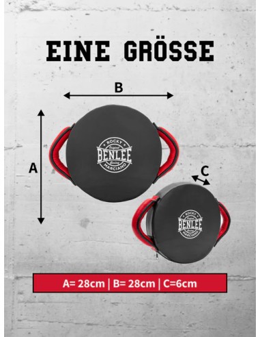Potenza punching pad from Benlee: Strong grip & protection during training