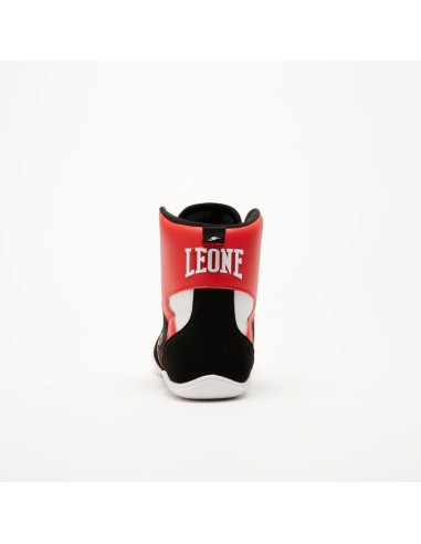 Chaussures de boxe Leone Premium Rouges – Confort et style réunis