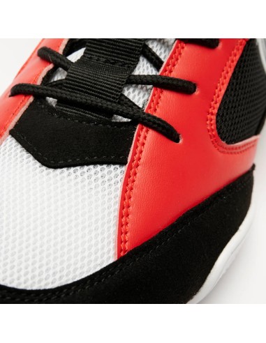 Chaussures de boxe Leone Premium Rouges – Confort et style réunis