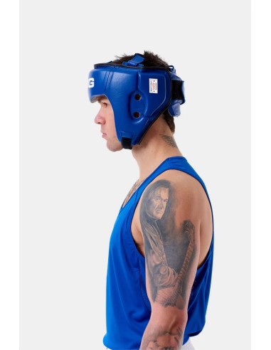 Acquista il copricapo da competizione IBA Angolo Blu di Sting