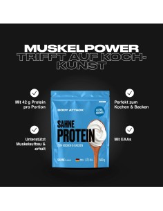 Cream Protein for Cooking and Baking from Body Attack 2