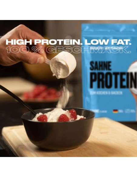 Proteine ​​della panna per cucinare e cuocere al forno di Body Attack